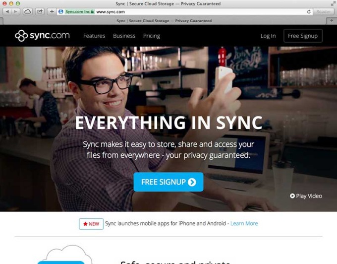 Sync.com Dropbox Alternative