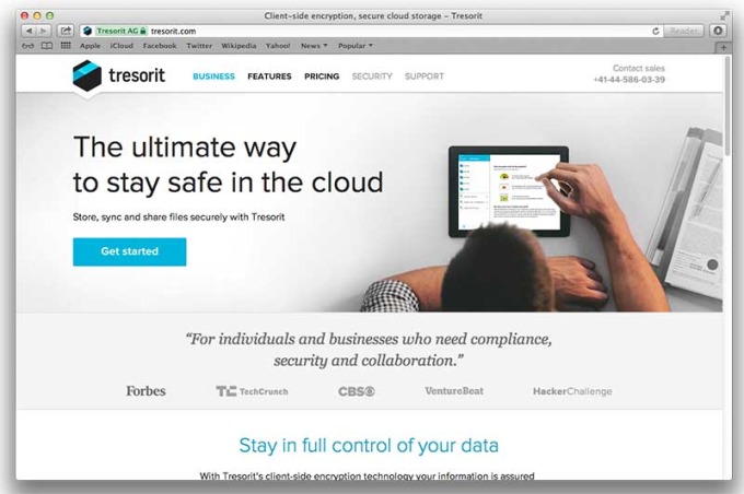Tresorit Dropbox Alternative