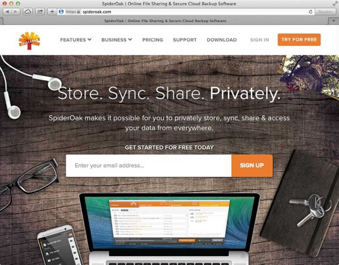 SpiderOak Dropbox Alternative
